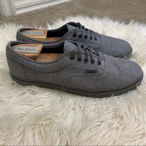 VANS Gray Mens Shoes